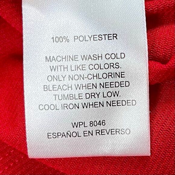 New! NWT Maison Jules V-neck Printed Flutter Dress Medium - Picture 12 of 13